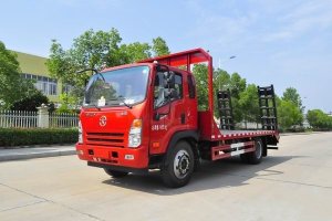 這款國(guó)六挖機(jī)平板運(yùn)輸車(chē)很火，關(guān)注沒(méi)？